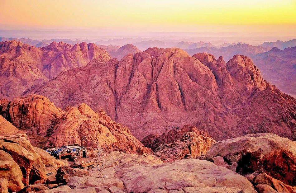 Sunrise on Mount Moses